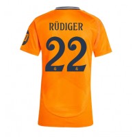 Real Madrid Antonio Rudiger #22 Gostujuci Dres za Ženska 2024-25 Kratak Rukav